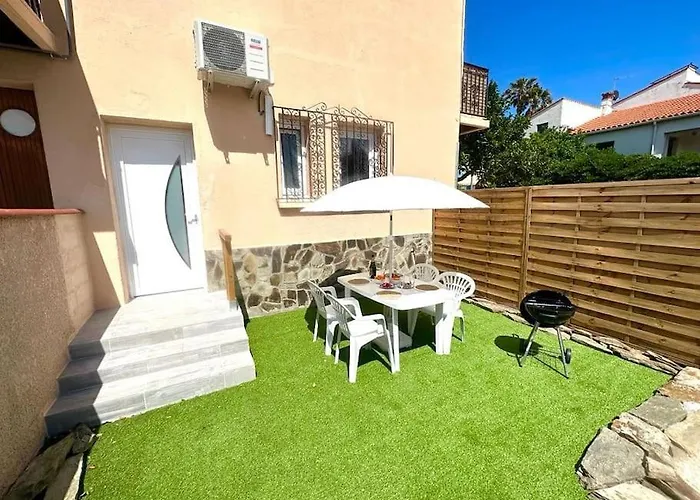 Nid Catalan Climatise Jardin Centre-ville Apartment *